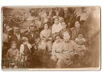 OLD PHOTO FAMILY GREECE GREEK TEXT B603