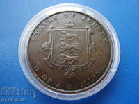 RS(39) Jersey 1/13 Shilling 1861 Rare