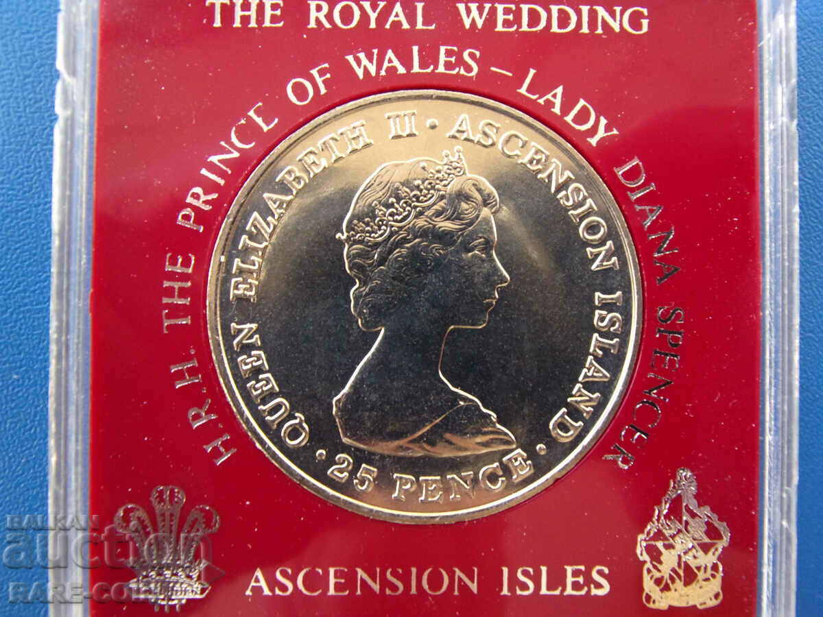 RS(39) Fr. Ascension 25 Pensa 1981 UNC Rare cu preț € 28.12 | 55.00 BGN