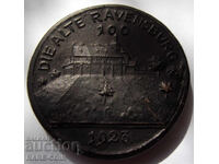 RS(39) Ravensburg 100 Mărci 1923 Porțelan UNC Foarte Rar