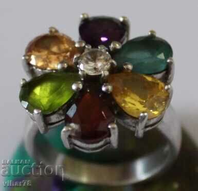 Silver ring - 5 Silver ring - 5