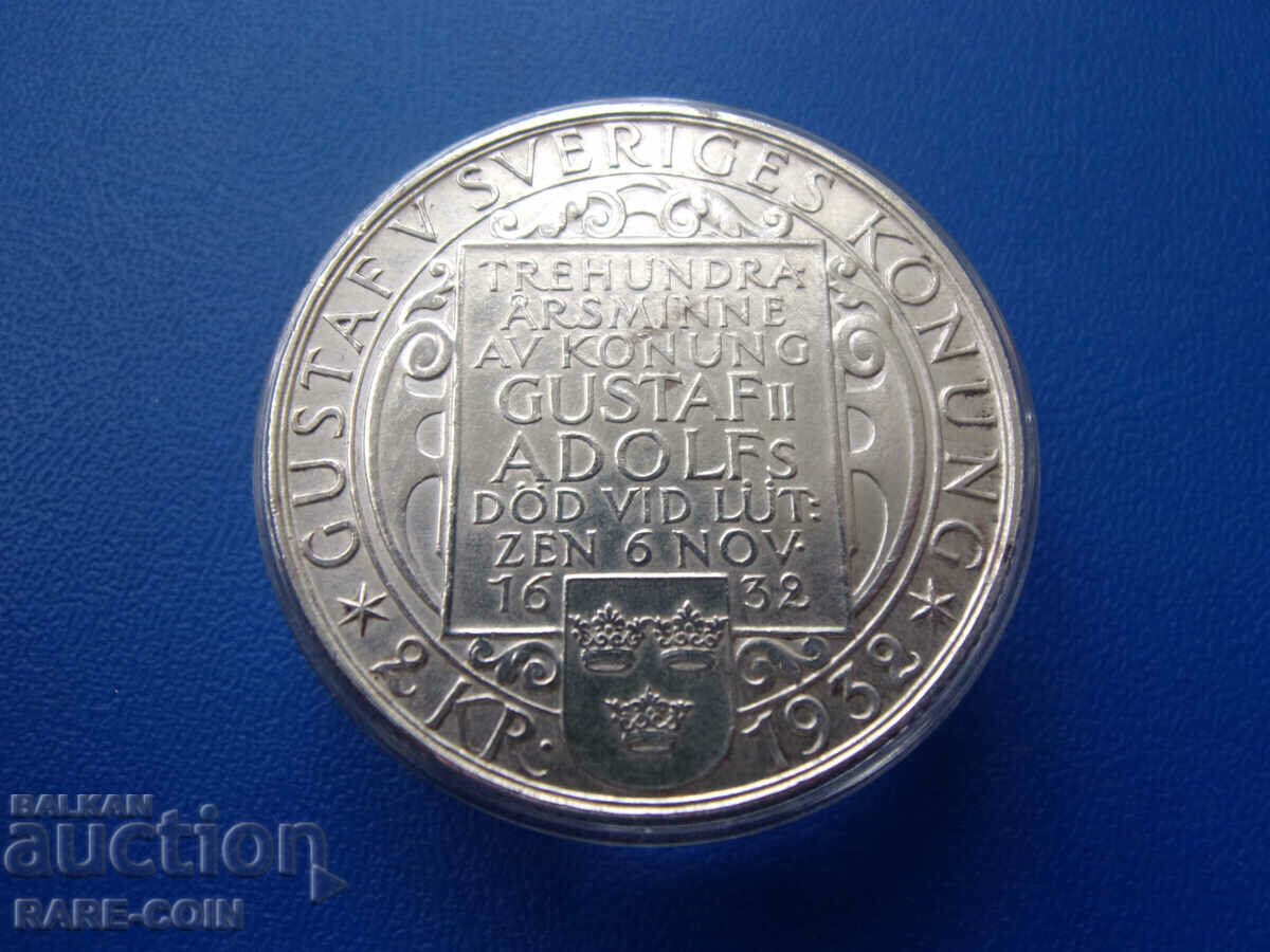 RS(39) Suedia 2 Krone 1932 Rar cu preț € 25.56 | 49.99 BGN