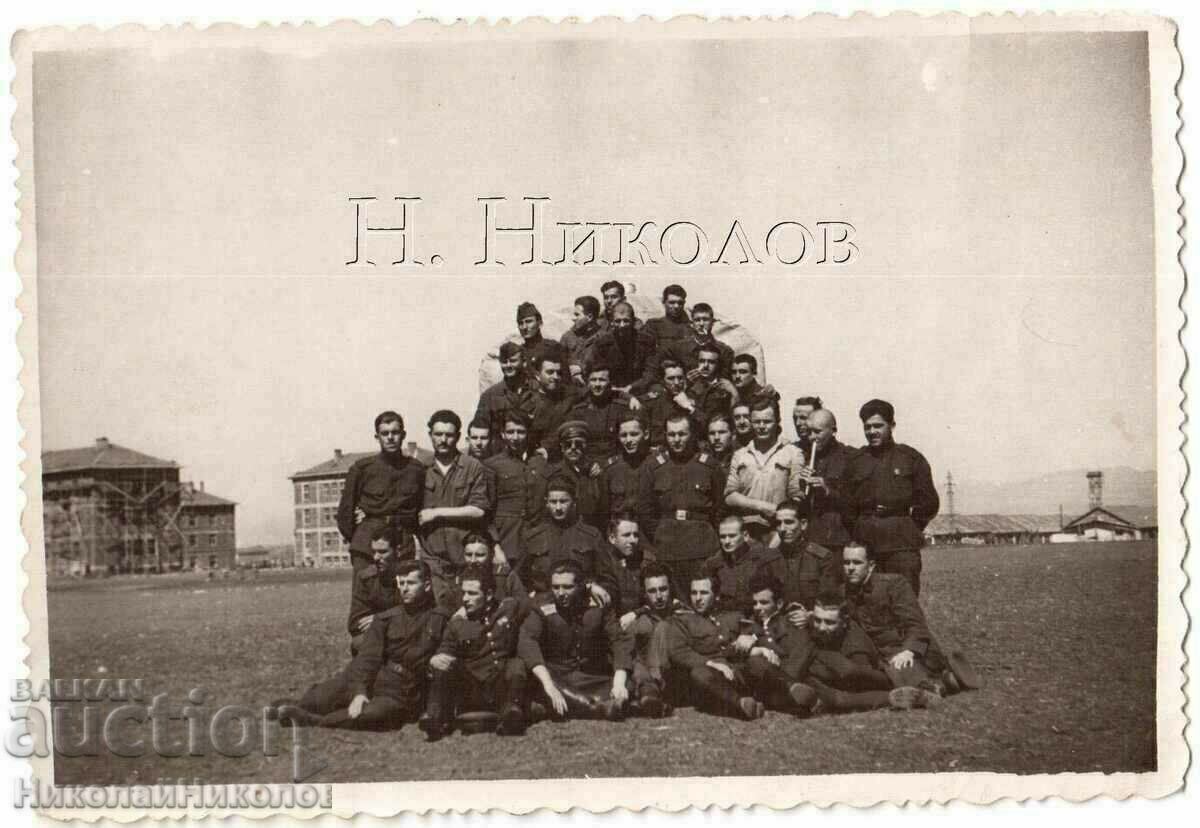 1952 FOTO VECHI SOFIA MILITAR B606