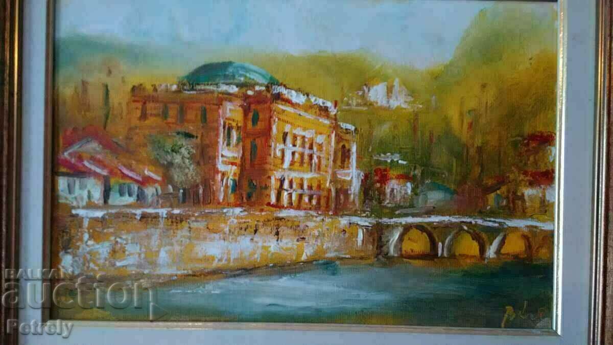 Oil painting with price 100.00 BGN | € 51.13 Oil painting with price 100.00 BGN | € 51.13