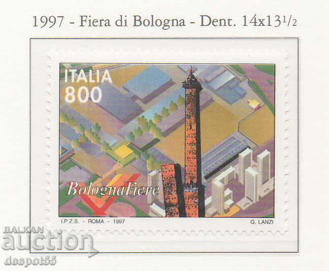 1997. Italia. Târg la Bologna.