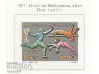 1997. Ιταλία. 8οι Μεσογειακοί Αγώνες στο Μπάρι.