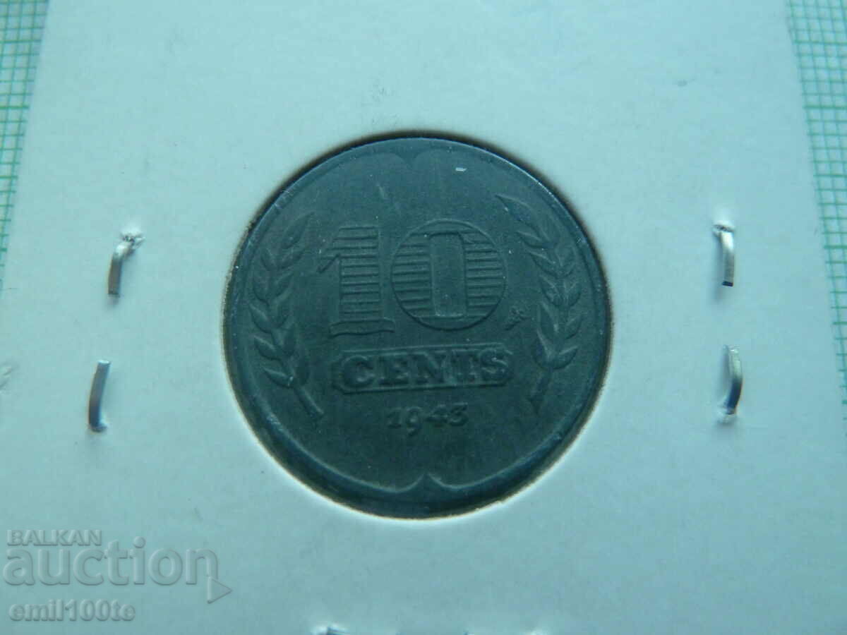 10 cents 1943 Netherlands Netherlands with price 5.00 BGN | € 2.56 10 cents 1943 Netherlands Netherlands with price 5.00 BGN | € 2.56