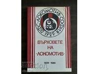 carte/program fotbal Likomotiv Sofia