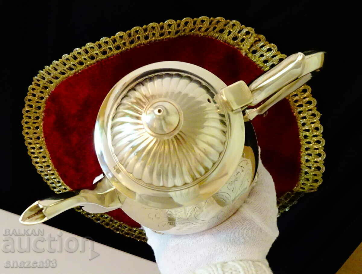 Antique English jug, baroque 790 g. - 5 Antique English jug, baroque 790 g. - 5