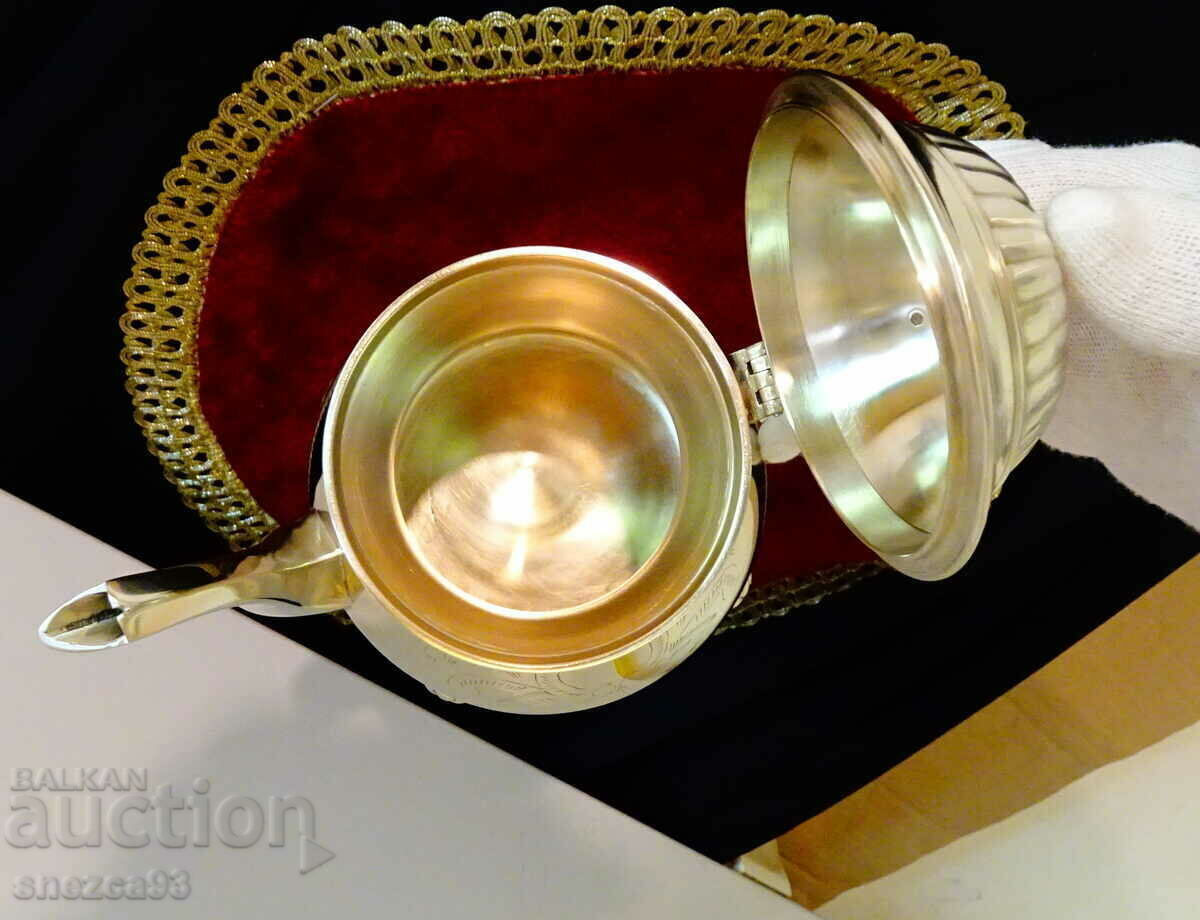 Antique English jug, baroque 790 g. - 6 Antique English jug, baroque 790 g. - 6