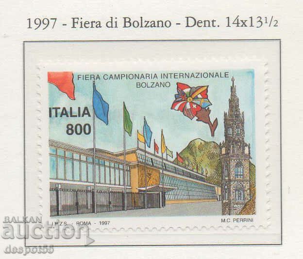 1997. Italia. Târg la Bolzano.