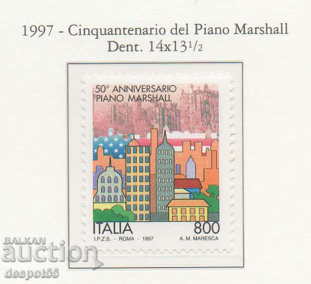 1997 Italia. '50 "Planul Marshall".