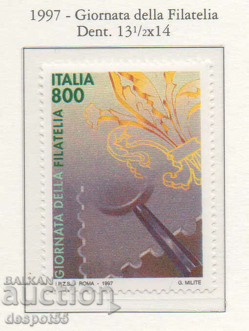 1997 Italia. Ziua filatelie, seria 12.