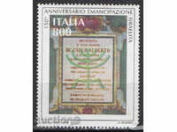 1998 Italia. Emanciparea evreilor italieni.