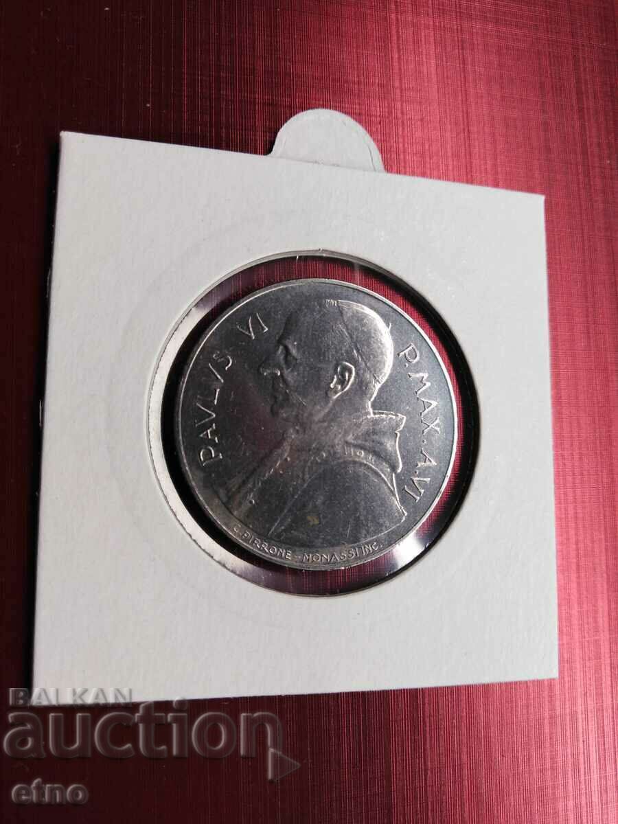 100 LIRES Vatican from 1968 coin, coins with price 10.00 BGN | € 5.11 100 LIRES Vatican from 1968 coin, coins with price 10.00 BGN | € 5.11