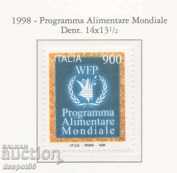 1998. Италия. Световна продоволствена програма.