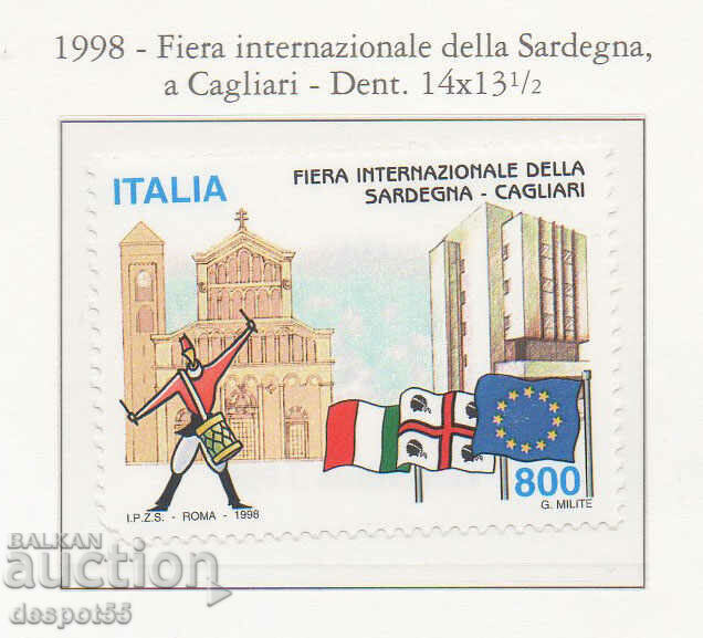 1998. Ιταλία. Διεθνής Έκθεση Σαρδηνίας, Κάλιαρι.