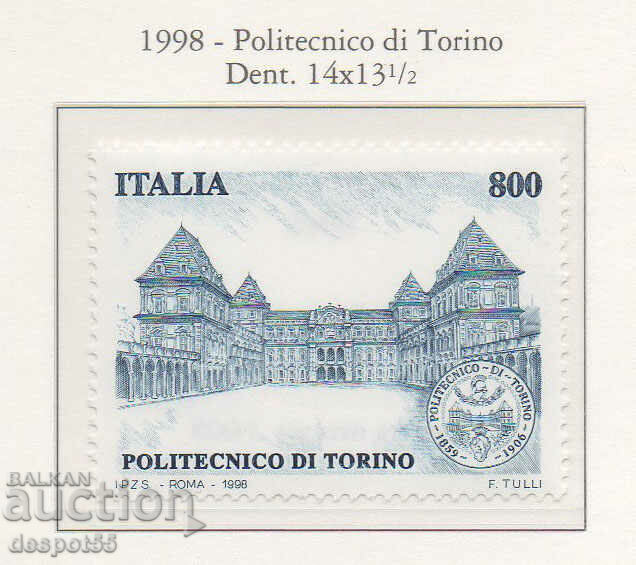 1998. Italy. Polytechnic of Turin.