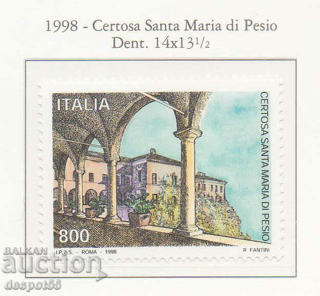 1998. Italia. Certoza St. Maria din Pezio.