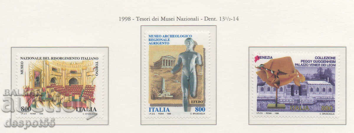 1998. Italia. muzeele italiene.