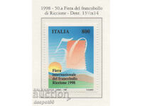 1998. Italy. 50 years of the Riccione Stamp Fair.