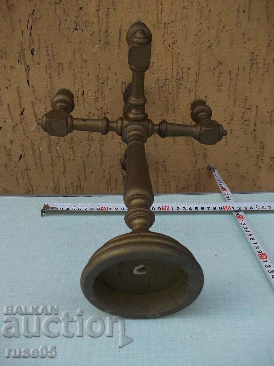 Old wooden candlestick for five candles - 7 Old wooden candlestick for five candles - 7