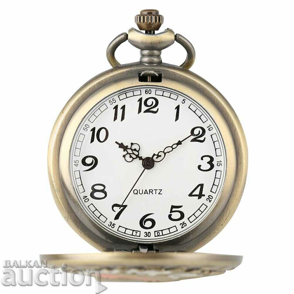 New pocket watch indian chief feathers tribe wild west with price 20.00 BGN | € 10.23 New pocket watch indian chief feathers tribe wild west with price 20.00 BGN | € 10.23