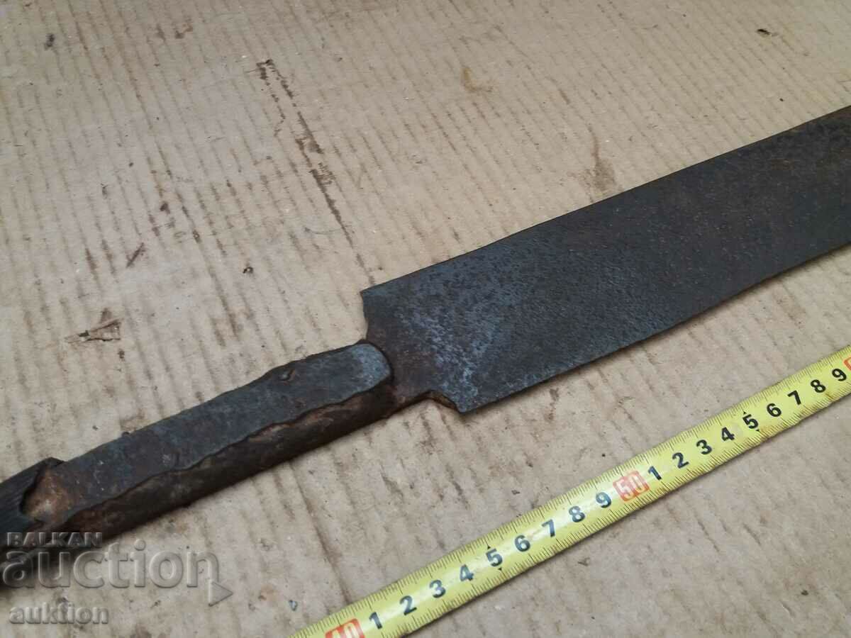 MASSIVE BUTCHER CUTTER, TOOL MACHETE, SCAPE, KNIFE - 6