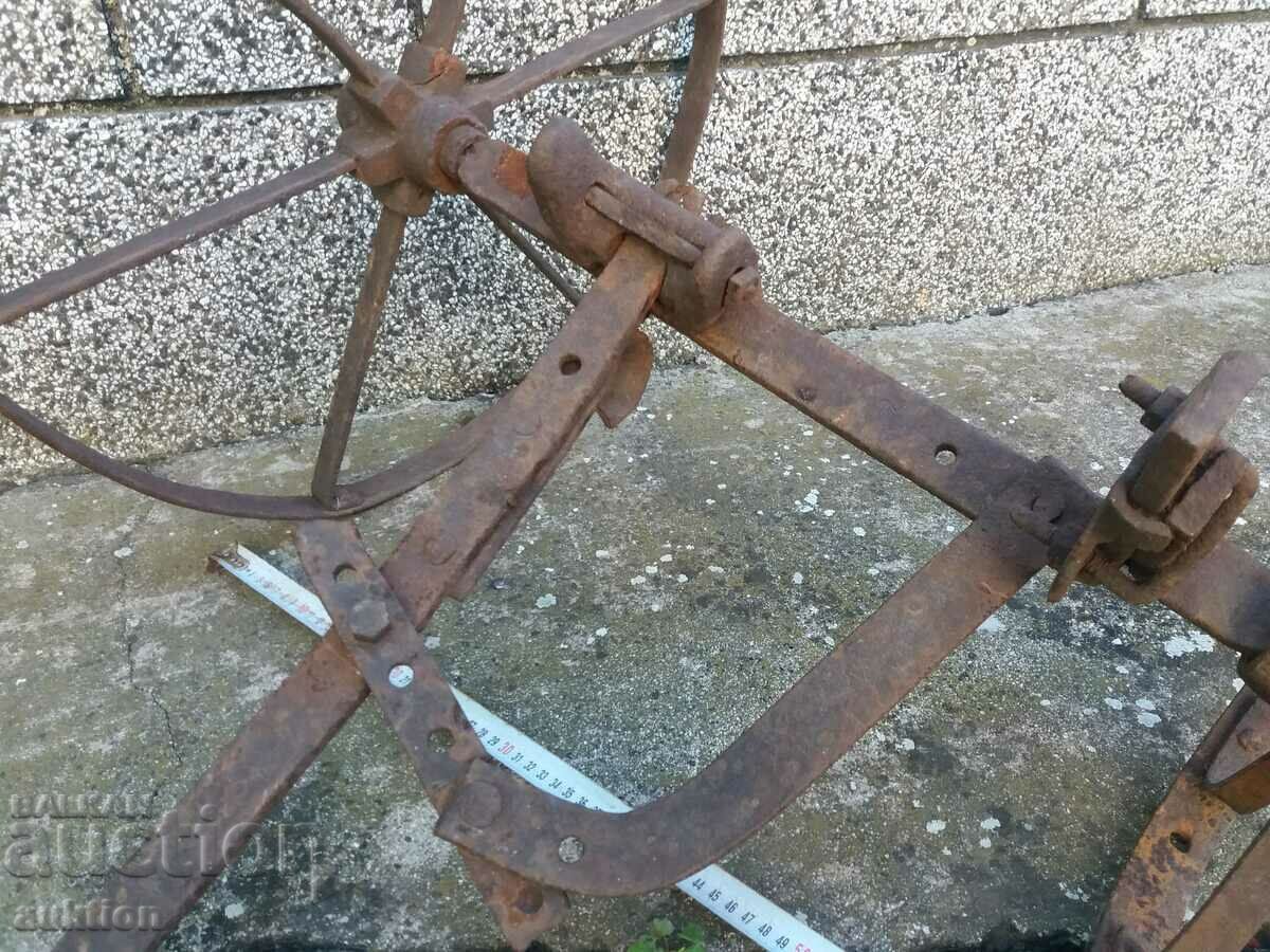 WROUGHT RENAISSANCE WHEEL FOR PLOW, PLOW SOLID VIENNA with price 99.99 BGN | € 51.12 WROUGHT RENAISSANCE WHEEL FOR PLOW, PLOW SOLID VIENNA with price 99.99 BGN | € 51.12