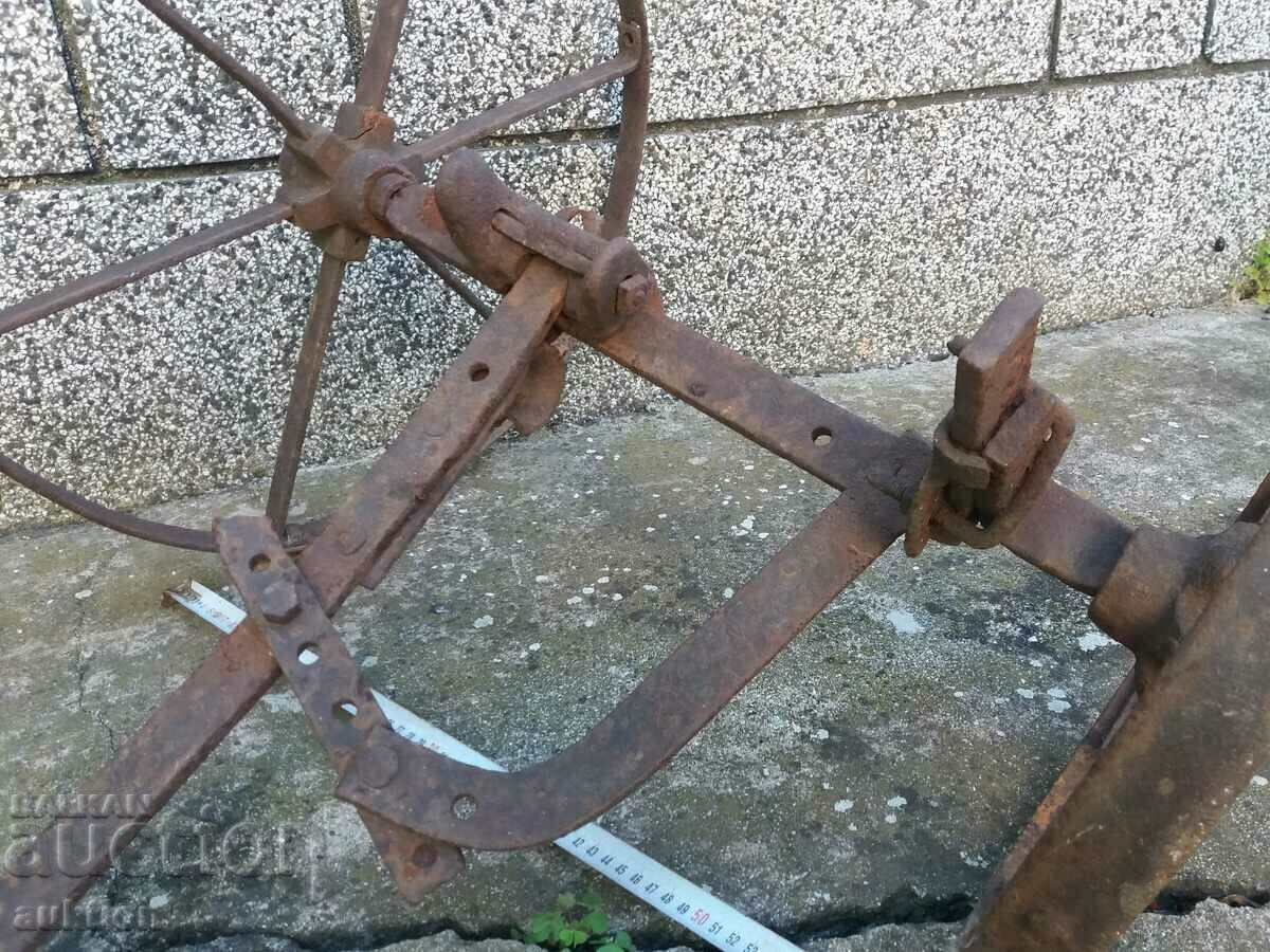 Delivery of WROUGHT RENAISSANCE WHEEL FOR PLOW, PLOW SOLID VIENNA Delivery of WROUGHT RENAISSANCE WHEEL FOR PLOW, PLOW SOLID VIENNA