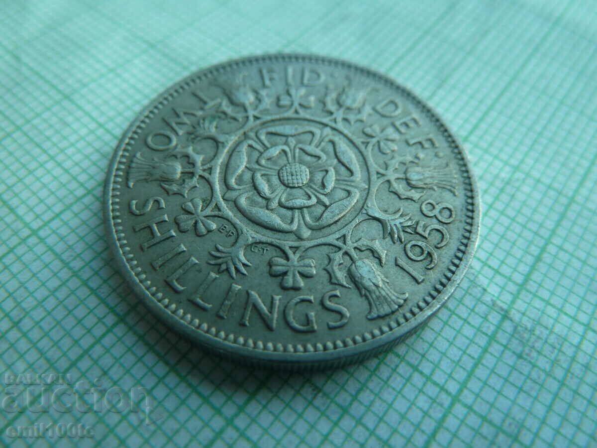 Auction 2 shillings 1966 Great Britain Auction 2 shillings 1966 Great Britain