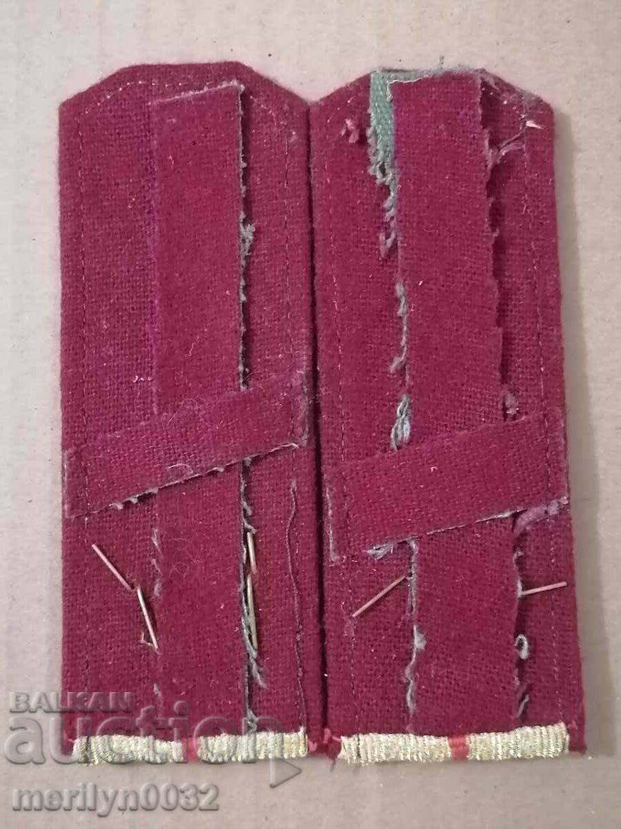 Junior officer epaulettes lieutenant from BNA uniform, monogram - 7