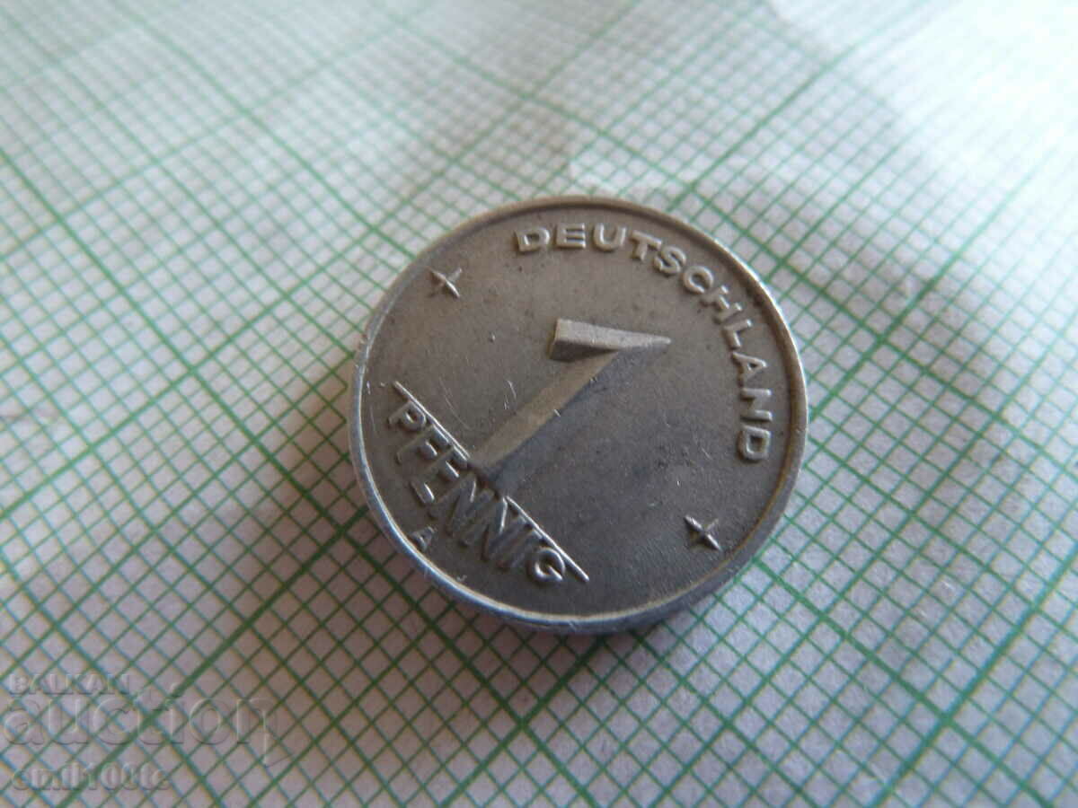 Auction  1 pfennig 1949 A GDR