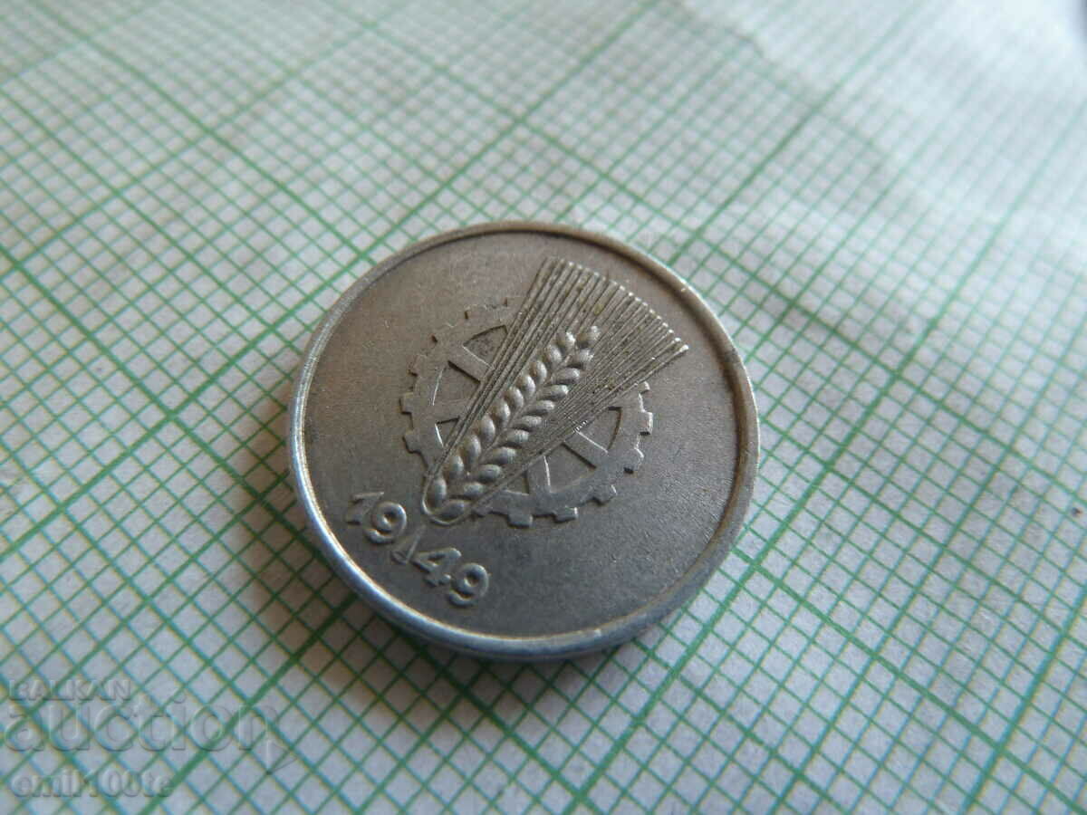 1 pfennig 1949 A GDR - 6