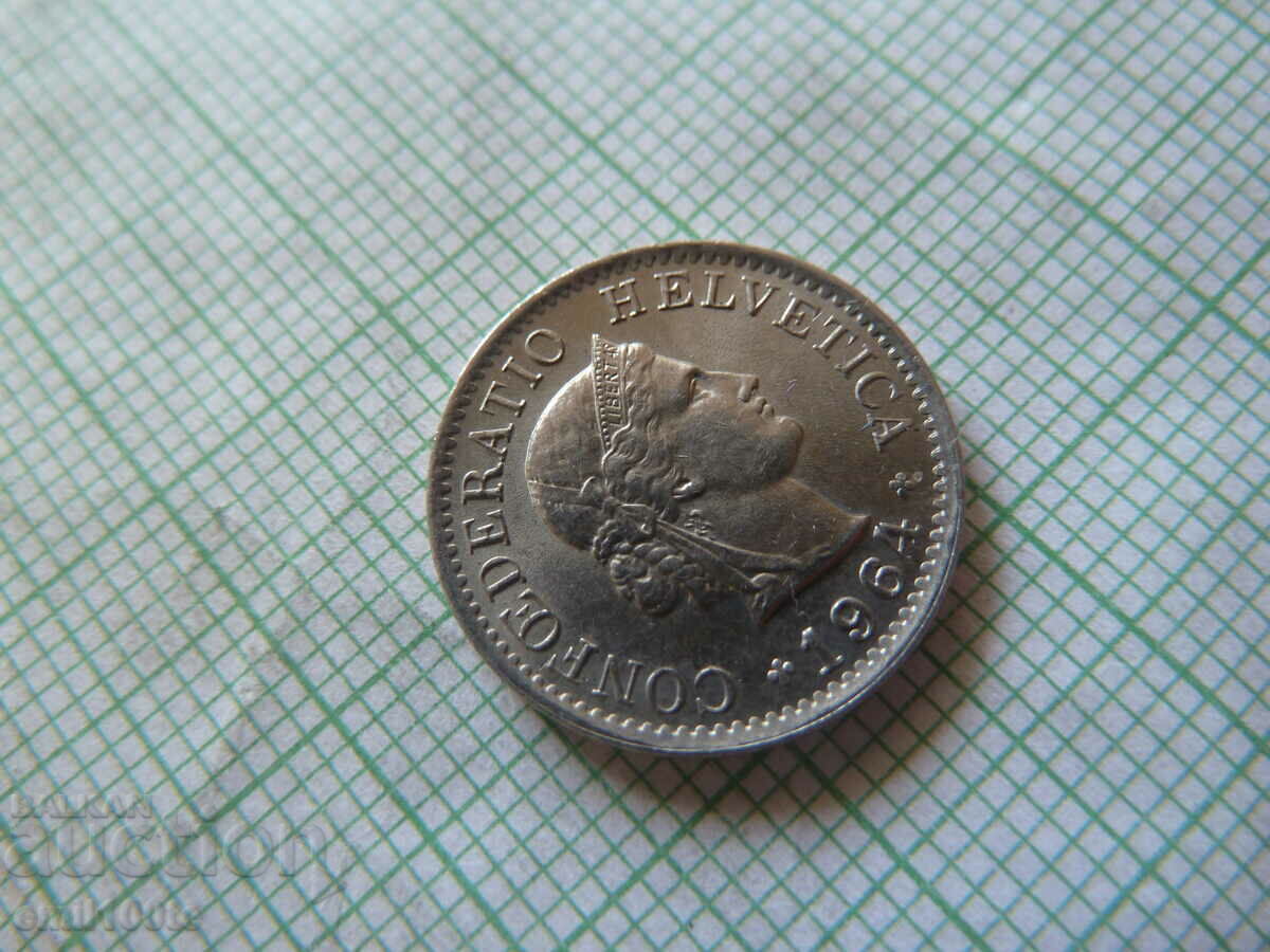 5 Rapen 1964 Switzerland - 5 5 Rapen 1964 Switzerland - 5