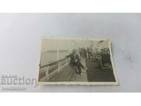 Photo Man on board steamer URANUS
