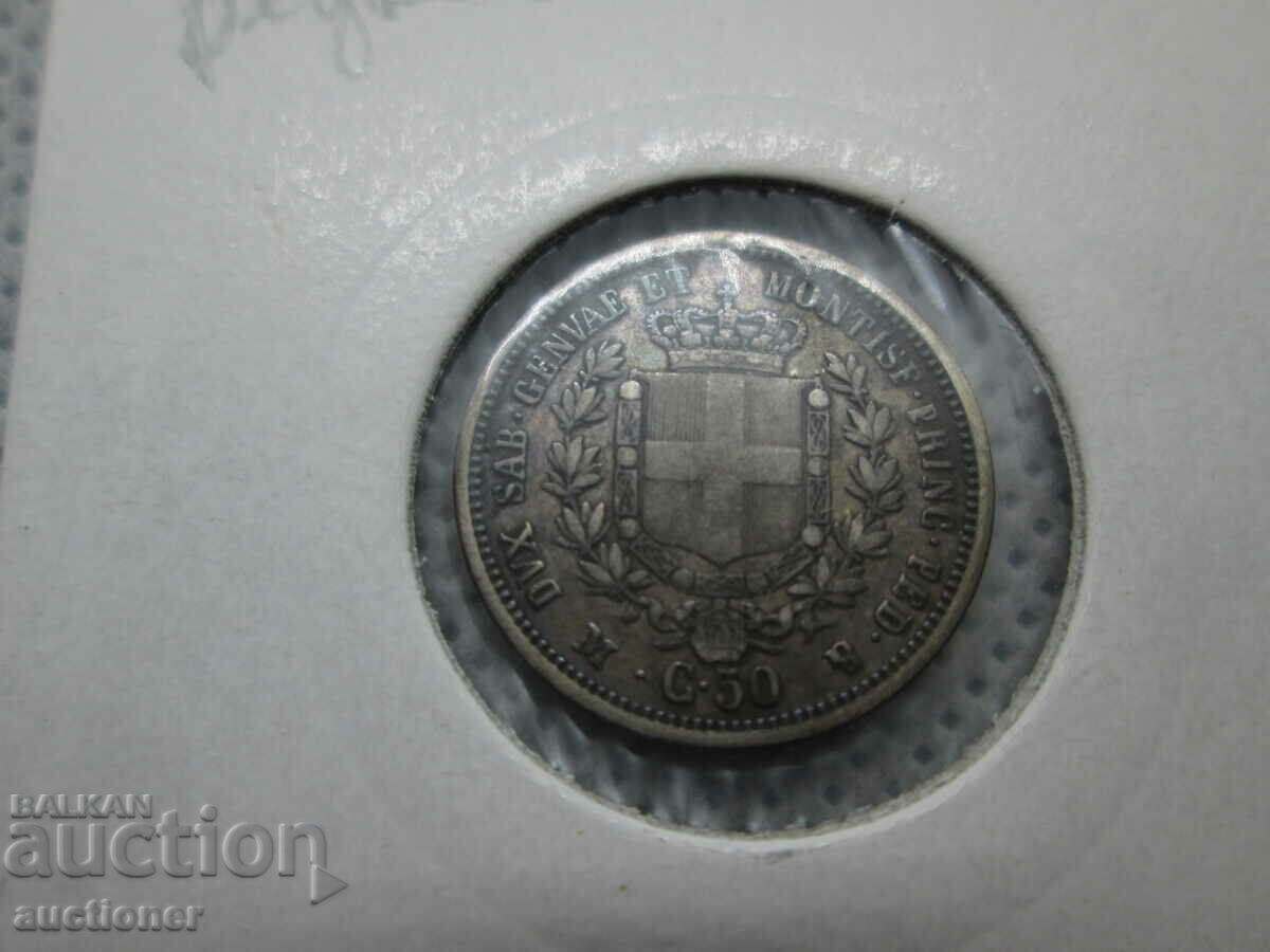 RARE SILVER COIN-SWITZERLAND-1860 - 6 RARE SILVER COIN-SWITZERLAND-1860 - 6