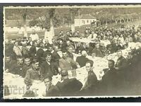 2515 Kingdom of Bulgaria veterans and officers at a banquet 1930s