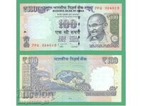 (¯`'•.¸ INDIA 100 rupie 2013 UNC ¸.•'´¯)