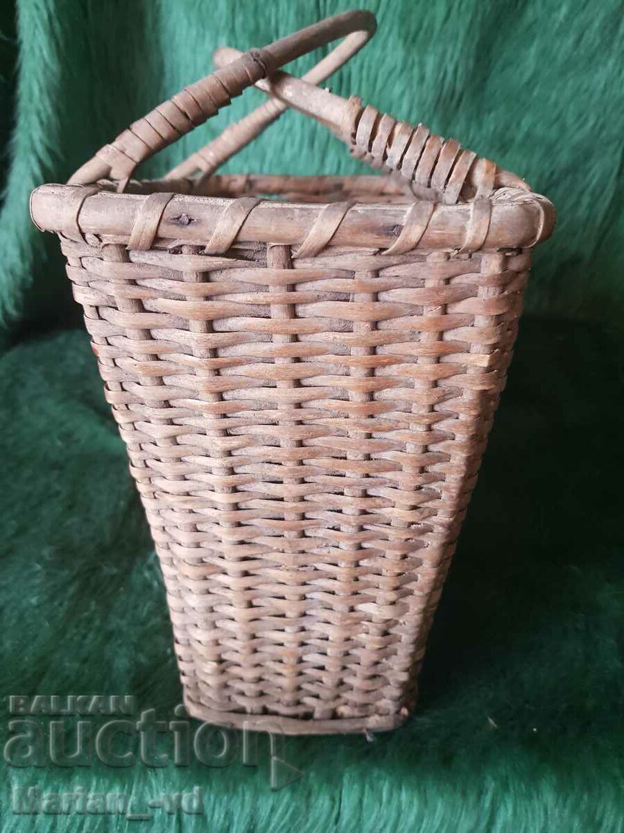 Vintage wicker basket for interior - 5 Vintage wicker basket for interior - 5