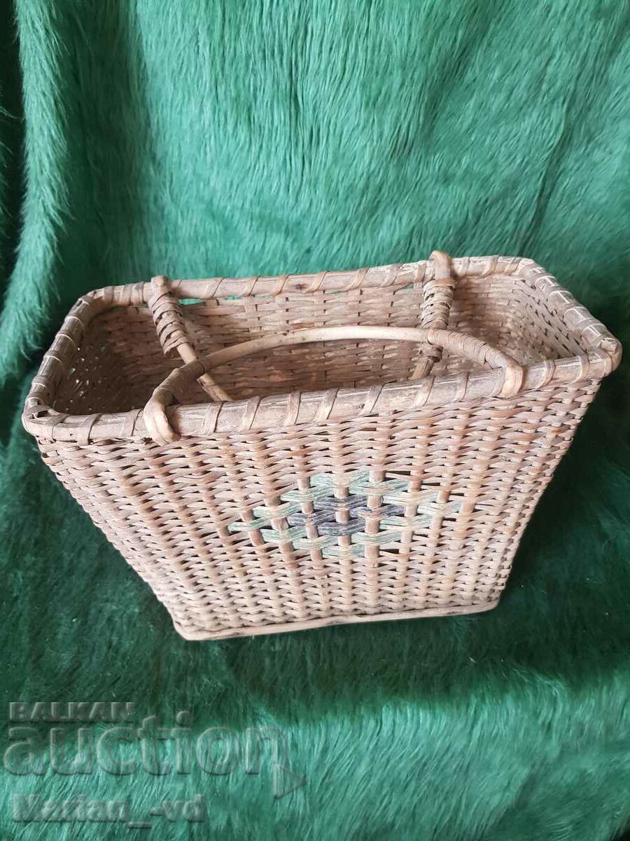 Vintage wicker basket for interior - 7 Vintage wicker basket for interior - 7