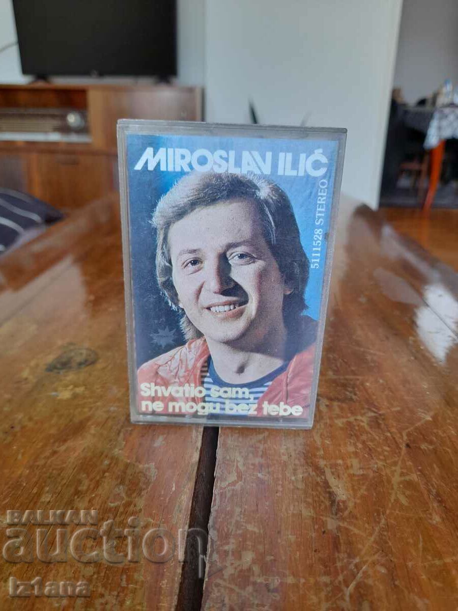 Casetă audio veche Miroslav Ilic 1982
