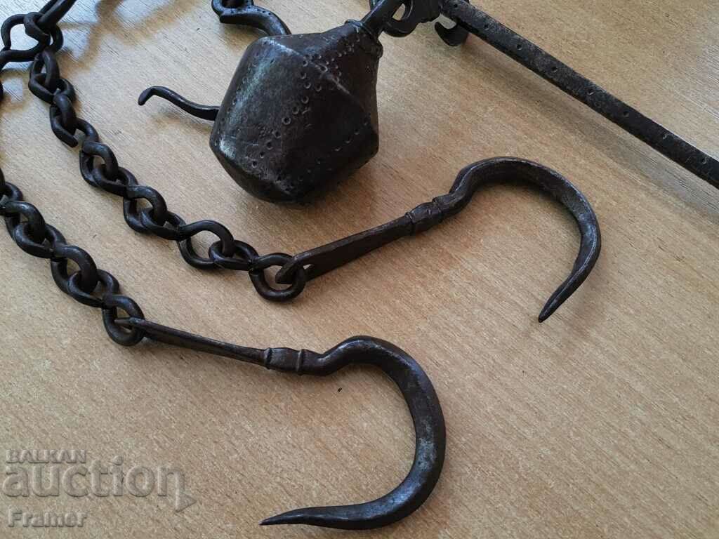 Vozrozhen forged scale weighing scale perfect XIX CENTURY with price 110.00 BGN | € 56.24 Vozrozhen forged scale weighing scale perfect XIX CENTURY with price 110.00 BGN | € 56.24