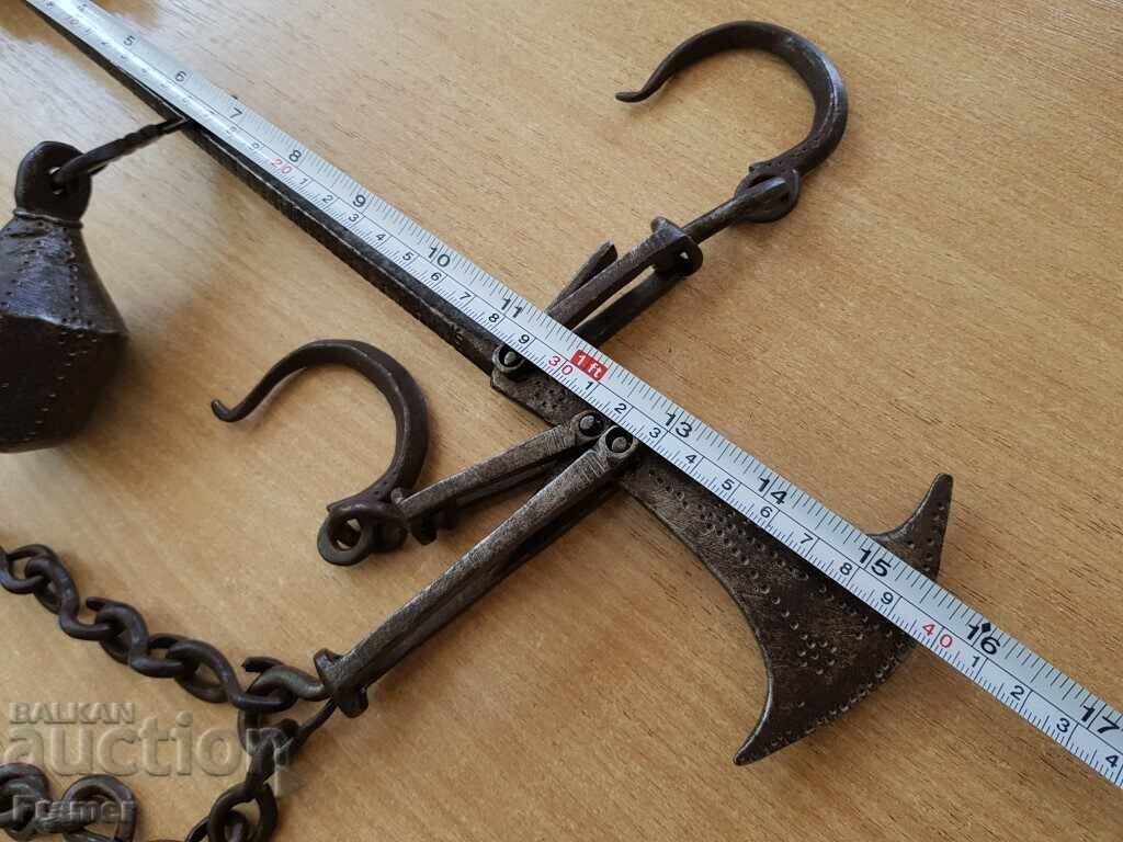 Vozrozhen forged scale weighing scale perfect XIX CENTURY - 6 Vozrozhen forged scale weighing scale perfect XIX CENTURY - 6