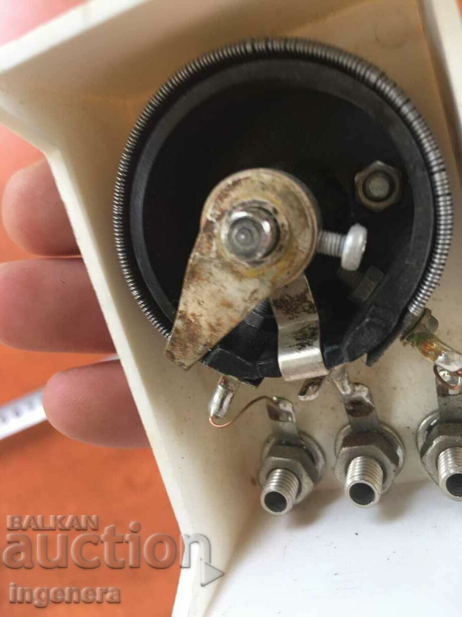 POTENTIOMETER RHEOSTAT EDUCATIONAL with price 7.00 BGN | € 3.58 POTENTIOMETER RHEOSTAT EDUCATIONAL with price 7.00 BGN | € 3.58