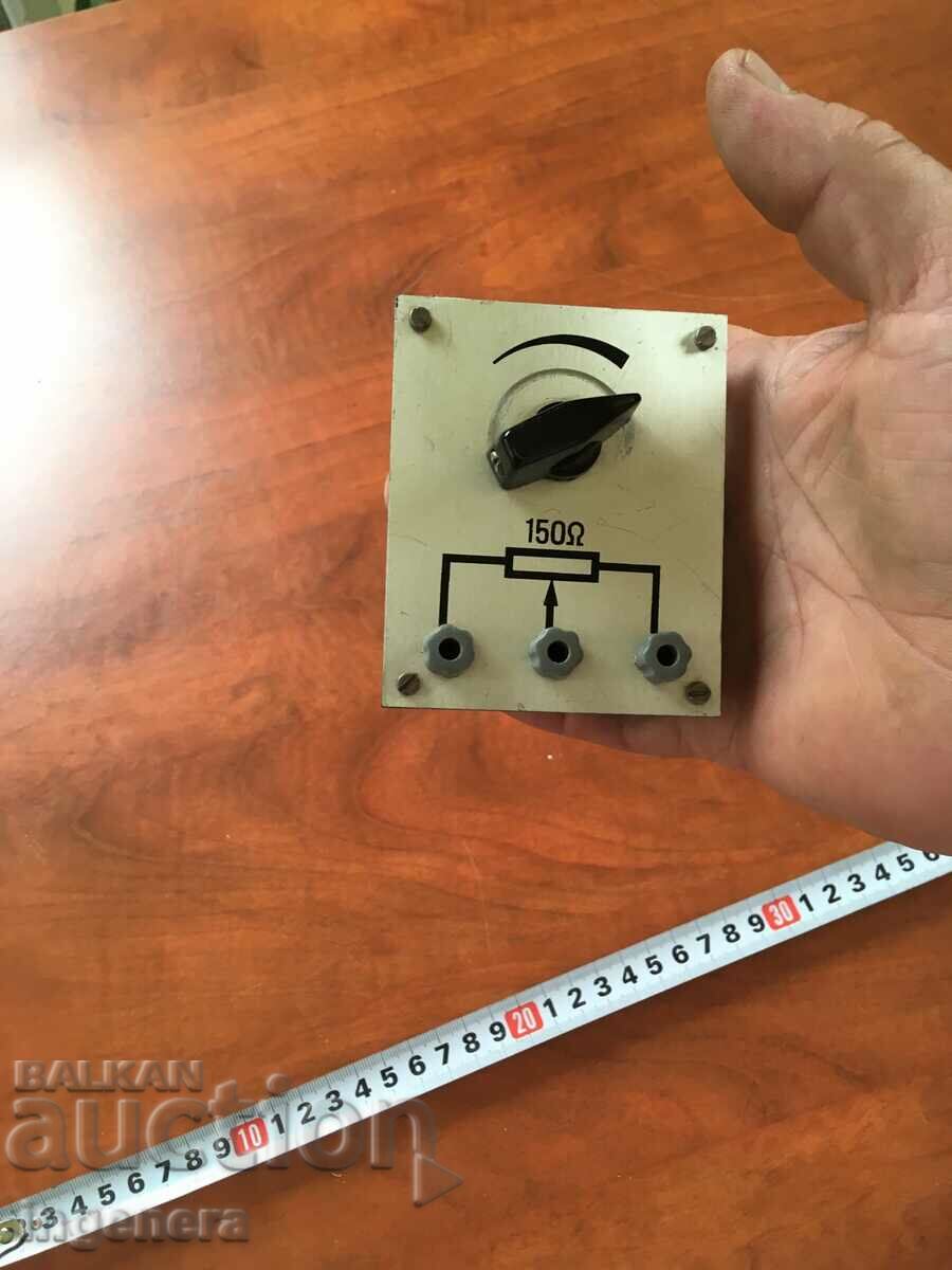 Delivery of RHEOSTAT POTENTIOMETER EDUCATIONAL Delivery of RHEOSTAT POTENTIOMETER EDUCATIONAL