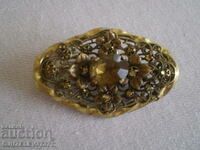 Antique aristocratic brooch marked