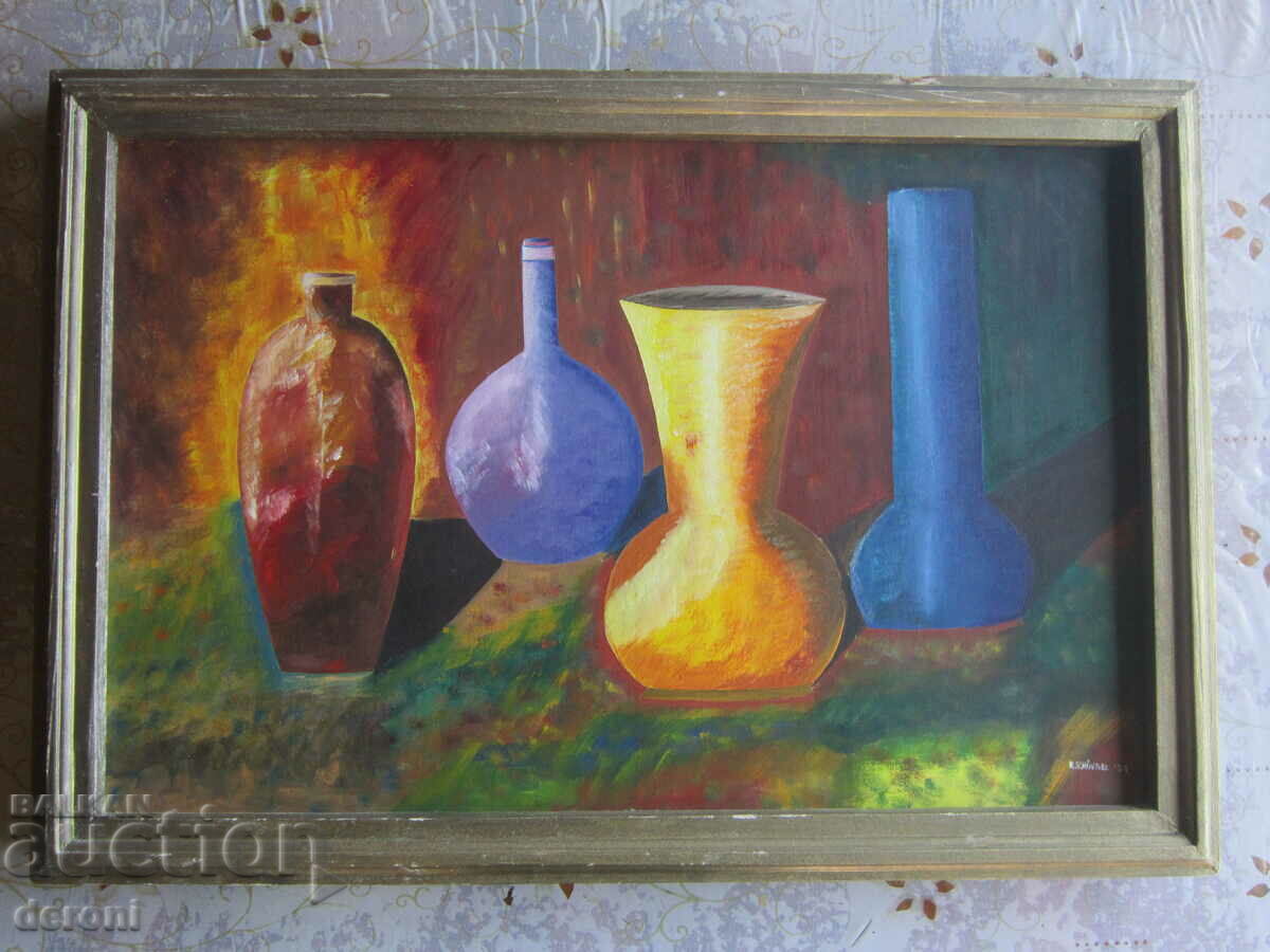 Auction Great Painting oil on canvas R Schindel 77 Auction Great Painting oil on canvas R Schindel 77