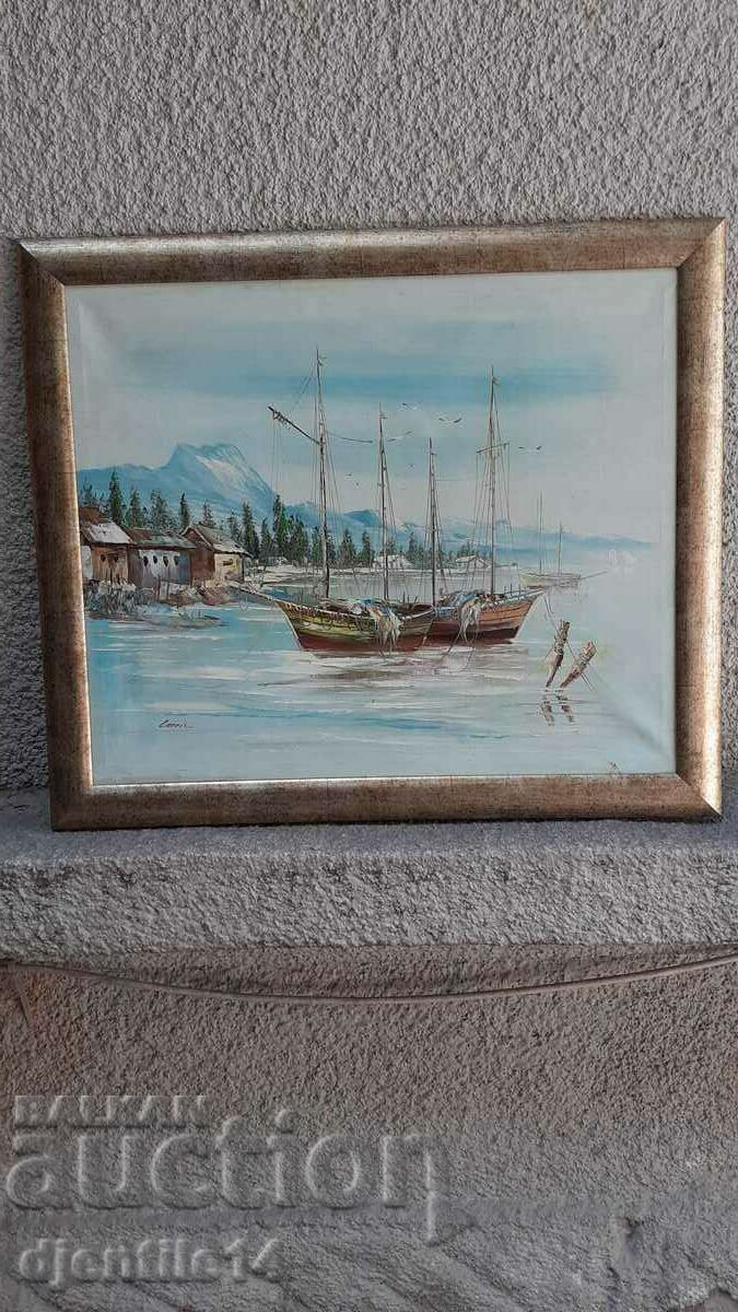 pictura, ulei pe panza