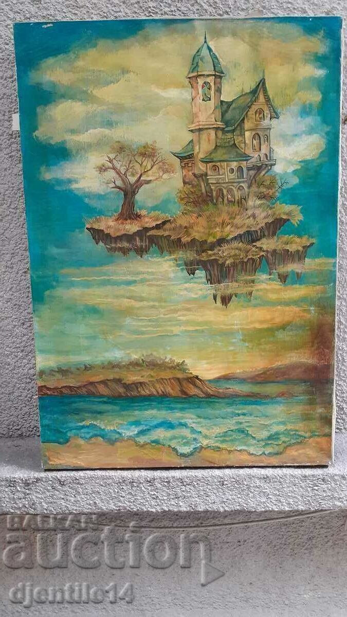 painting, oil on canvas painting, oil on canvas